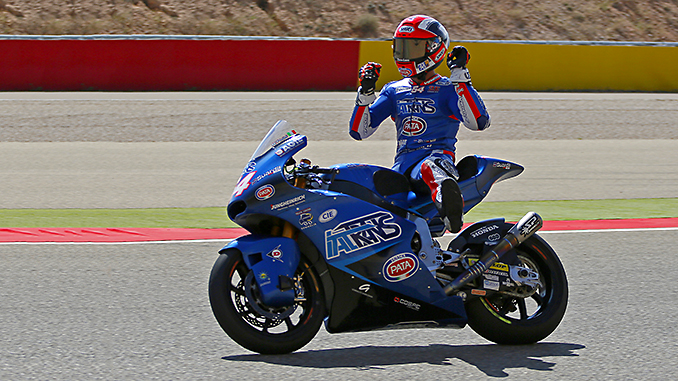 Pole di Pasini nel Circuito del Sachsenring