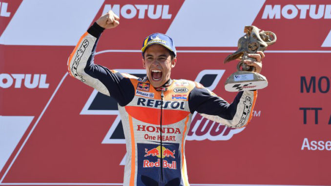 Marquez vince ad Assen