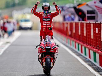 Francesco Bagnaia Team Ducati Factory Racing Tinge di Rosso il Mugello